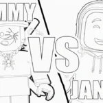 coloriage Sammy Roblox et dessin a imprimer