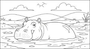 coloriage Savane updated de pour enfants