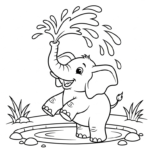coloriage Savane updated pour enfant de à imprimer