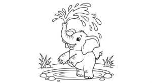 coloriage Savane updated pour enfant de à imprimer
