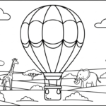 image pour coloriage Savane updated enfant