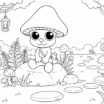coloriage Smurf Cat pour enfants a imprimer gratuit