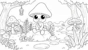 coloriage Smurf Cat pour enfants a imprimer gratuit