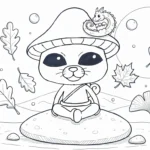 coloriage Smurf Cat gratuit a imprimer