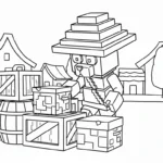 coloriage Smurf Cat pour enfant