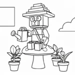 coloriage Smurf Cat a telecharger
