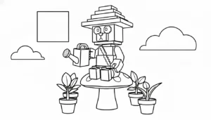 coloriage Smurf Cat a telecharger