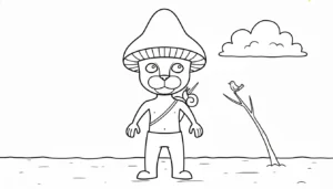 coloriage Smurf Cat à imprimer gratuitement