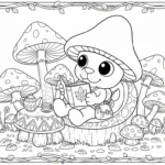 coloriage Smurf Cat pour enfant