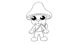 coloriage Smurf Cat et dessin a imprimer
