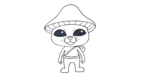 coloriage Smurf Cat a colorier en ligne