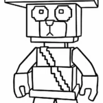 coloriage Smurf Cat gratuit à imprimer