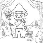 coloriage Smurf Cat gratuit pour enfants