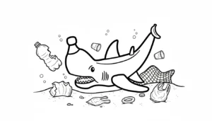 coloriage Squalanana à imprimer gratuit