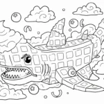 coloriage Squalanana gratuit en ligne