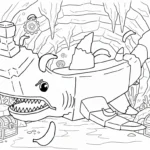 coloriage Squalanana pour enfant à imprimer