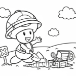 coloriage Toad updated et dessins