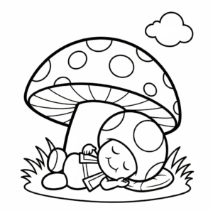 image pour coloriage Toad updated enfant