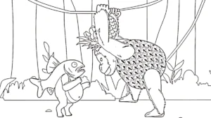 coloriage Trippi Troppi Troppa Trippa pour enfant gratuit