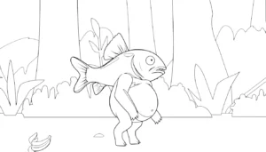 coloriage Trippi Troppi Troppa Trippa gratuit pour enfants