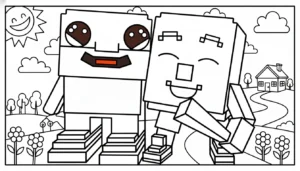 coloriage los bros d