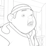 coloriage BOBOIBOY à imprimer pour enfant de 10 ans