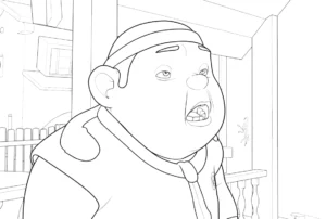 coloriage BOBOIBOY à imprimer pour enfant de 10 ans