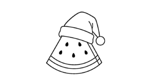 coloriage Pastèque updated à imprimer pour enfant de 10 ans