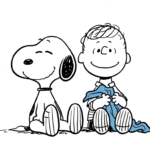 coloriage Snoopy updated gratuit en ligne