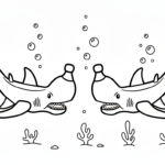 image pour coloriage Squalanana enfant