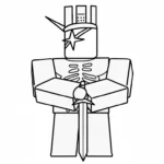 coloriage 1X1X1X1 Brainrot pour enfants