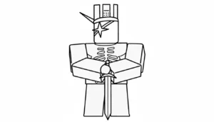 coloriage 1X1X1X1 Brainrot pour enfants