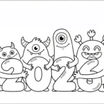 coloriage 2026 pour enfants a imprimer
