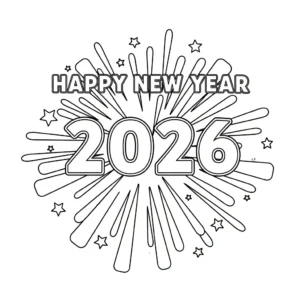 coloriage 2026 et apprentissage