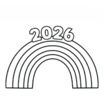 coloriage 2026 pour enfant