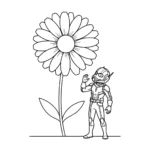 coloriage Ant Man pour enfant de 5 ans