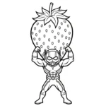 coloriage Ant Man gratuit en ligne