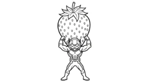 coloriage Ant Man gratuit en ligne