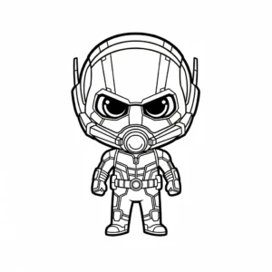 coloriage Ant Man pour enfants à imprimer