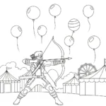 coloriage Avengers a imprimer gratuit