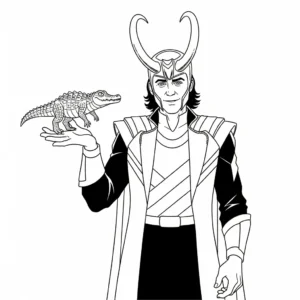 coloriage Avengers à imprimer pour enfant de 7 ans