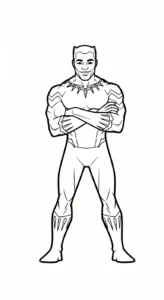 coloriage Avengers educatif pour enfant