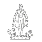 coloriage Avengers et decoupage a imprimer gratuit