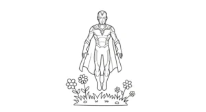 coloriage Avengers et decoupage a imprimer gratuit