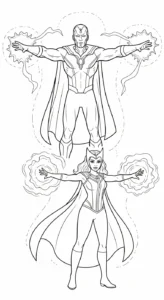 télécharger coloriage Avengers gratuit