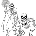 coloriage Avengers pour enfants à télécharger