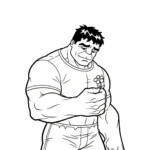 coloriage Avengers a dessiner en ligne