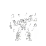 coloriage Bumblebee a colorier en ligne gratuitement