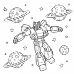 coloriage Bumblebee pour bebe a imprimer