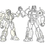 coloriage Bumblebee à imprimer pour enfant de 7 ans